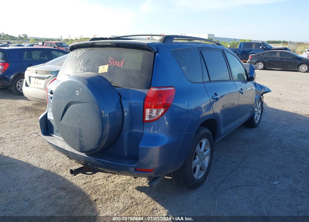 2008 TOYOTA RAV4 LIMITED V6 VIN: JTMBK31V785058667