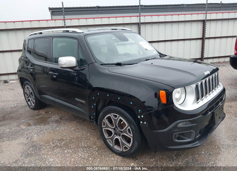 2015 JEEP RENEGADE LIMITED VIN: ZACCJADT2FPB38114