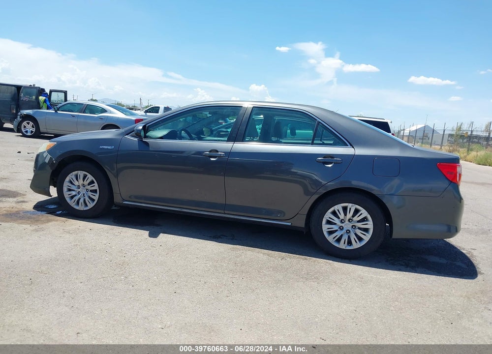 2012 TOYOTA CAMRY HYBRID LE VIN: 4T1BD1FK2CU039015