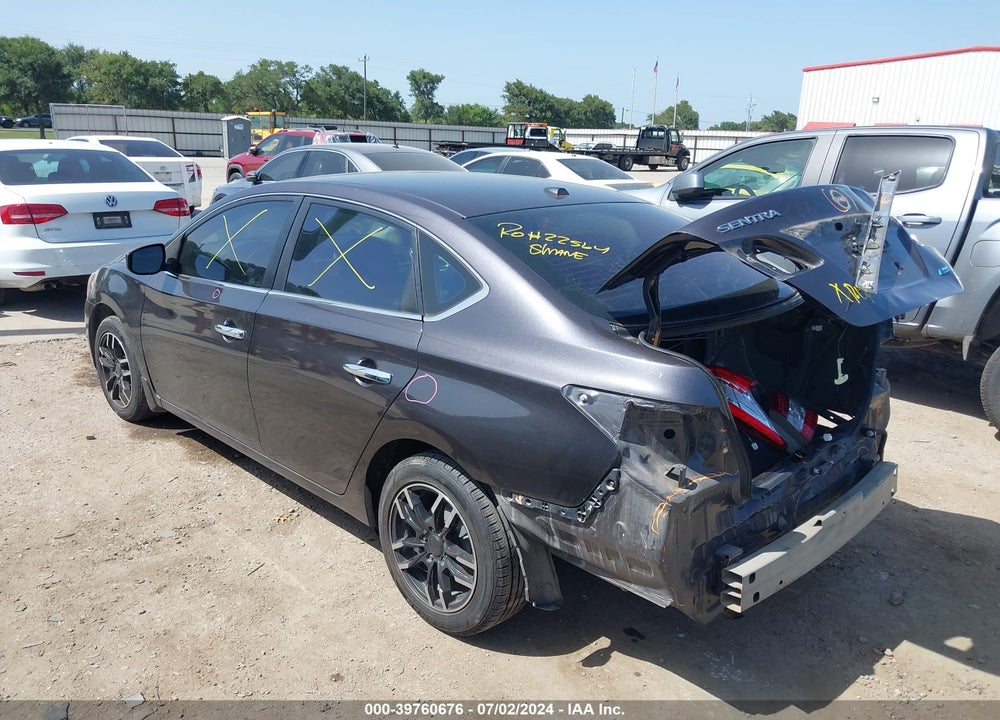 2013 NISSAN SENTRA SV VIN: 3N1AB7AP6DL766362