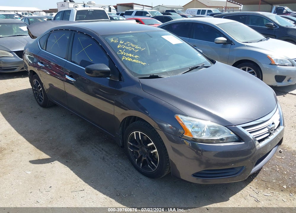 2013 NISSAN SENTRA SV VIN: 3N1AB7AP6DL766362