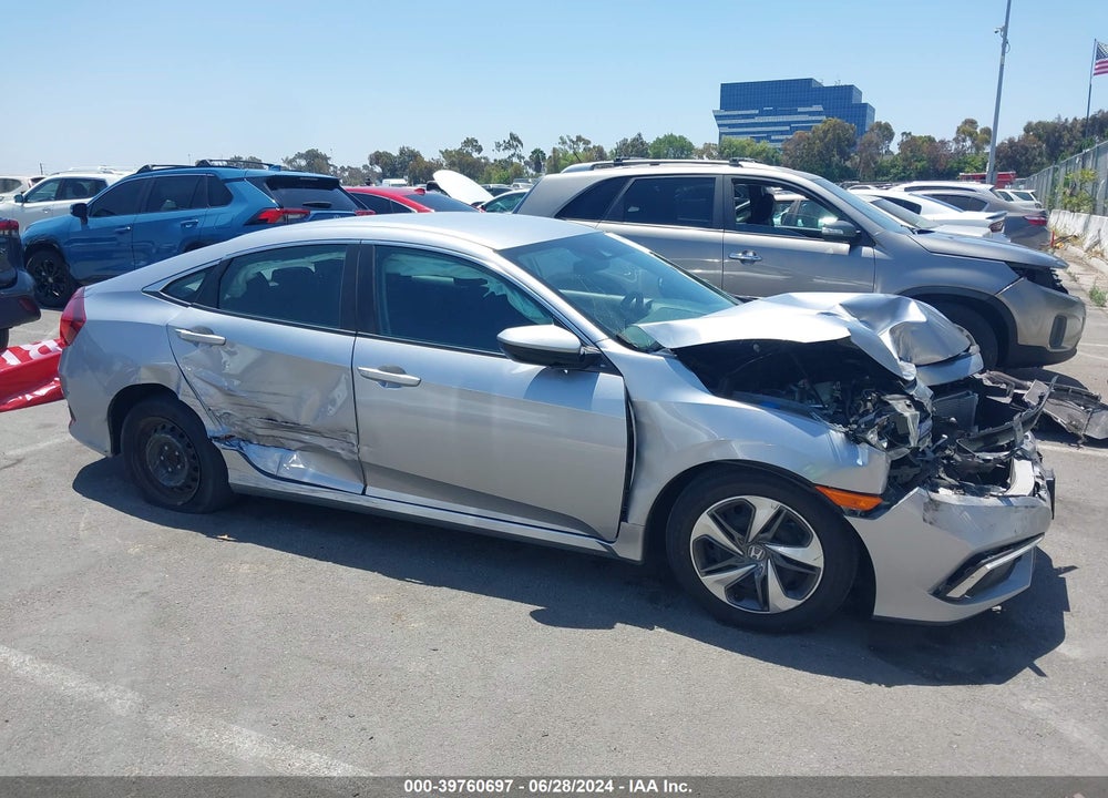 2019 HONDA CIVIC LX VIN: 2HGFC2F63KH529435