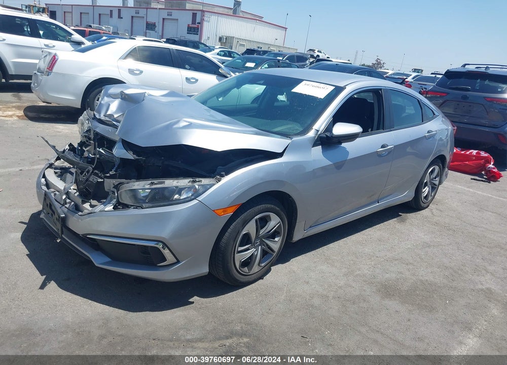 2019 HONDA CIVIC LX VIN: 2HGFC2F63KH529435