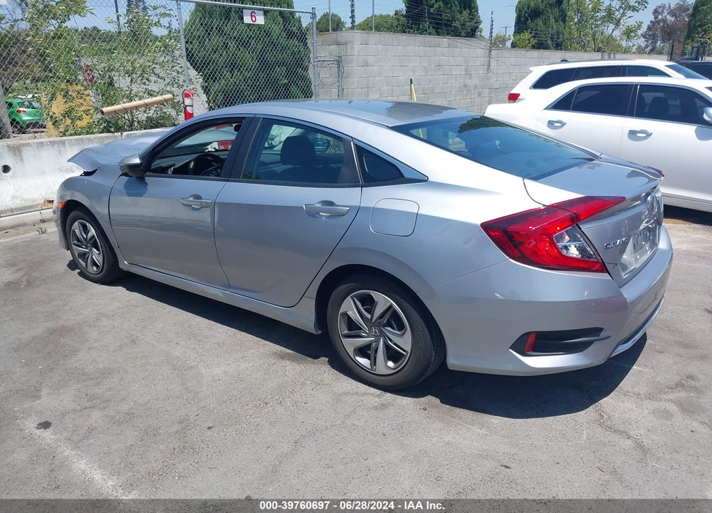 2019 HONDA CIVIC LX VIN: 2HGFC2F63KH529435