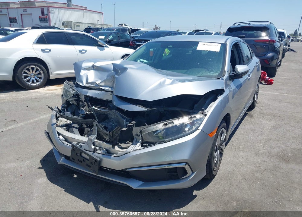 2019 HONDA CIVIC LX VIN: 2HGFC2F63KH529435