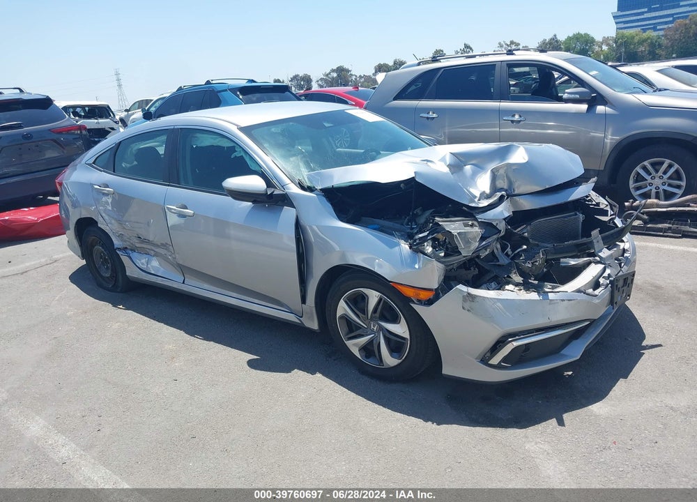 2019 HONDA CIVIC LX VIN: 2HGFC2F63KH529435