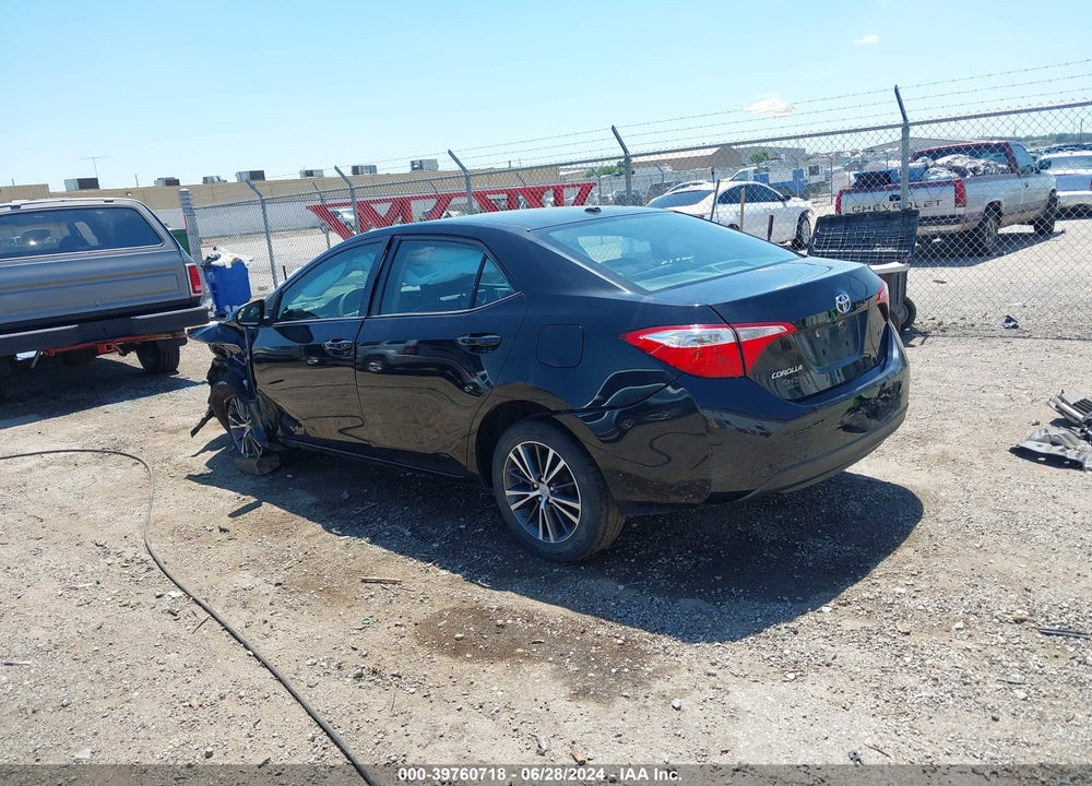 2016 TOYOTA COROLLA LE PREMIUM VIN: 5YFBURHEXGP384760