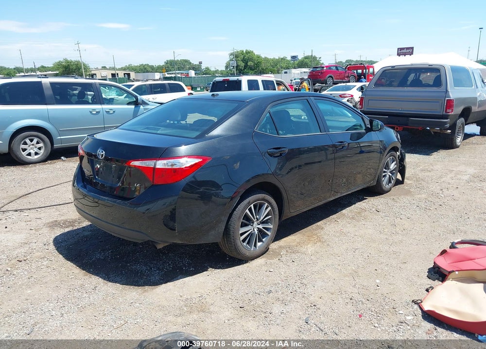 2016 TOYOTA COROLLA LE PREMIUM VIN: 5YFBURHEXGP384760