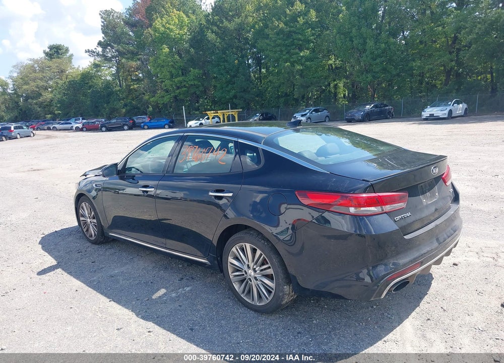 2016 KIA OPTIMA SXL TURBO VIN: 5XXGV4L23GG116712