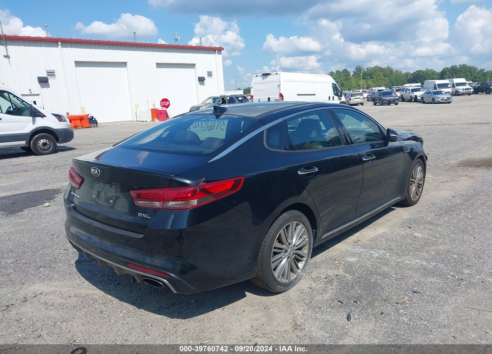 2016 KIA OPTIMA SXL TURBO VIN: 5XXGV4L23GG116712