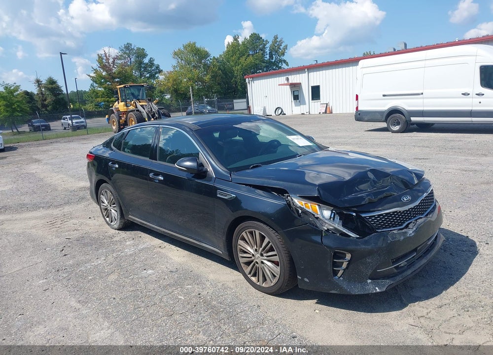 2016 KIA OPTIMA SXL TURBO VIN: 5XXGV4L23GG116712
