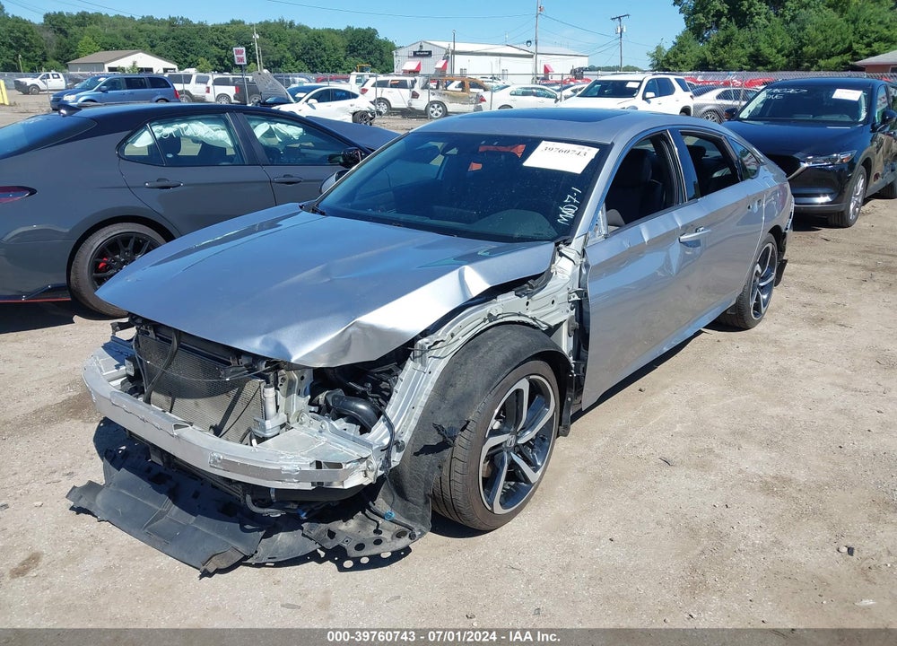 2018 HONDA ACCORD SPORT 2.0T VIN: 1HGCV2F3XJA031281