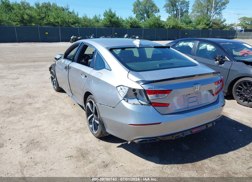 2018 HONDA ACCORD SPORT 2.0T VIN: 1HGCV2F3XJA031281