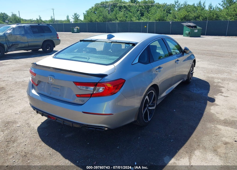2018 HONDA ACCORD SPORT 2.0T VIN: 1HGCV2F3XJA031281