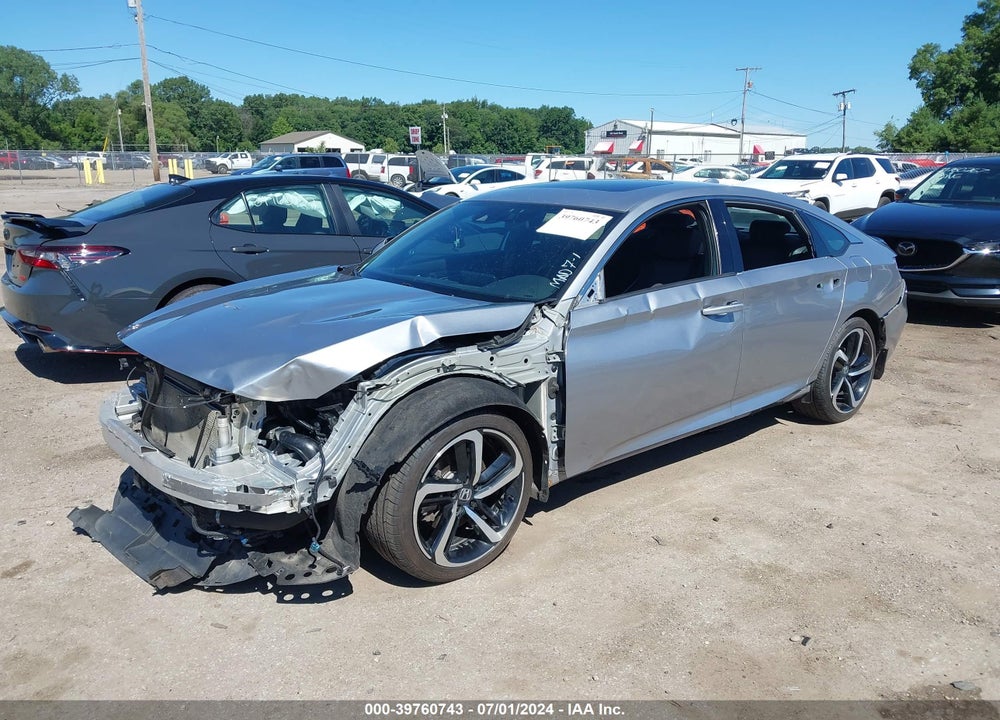 2018 HONDA ACCORD SPORT 2.0T VIN: 1HGCV2F3XJA031281