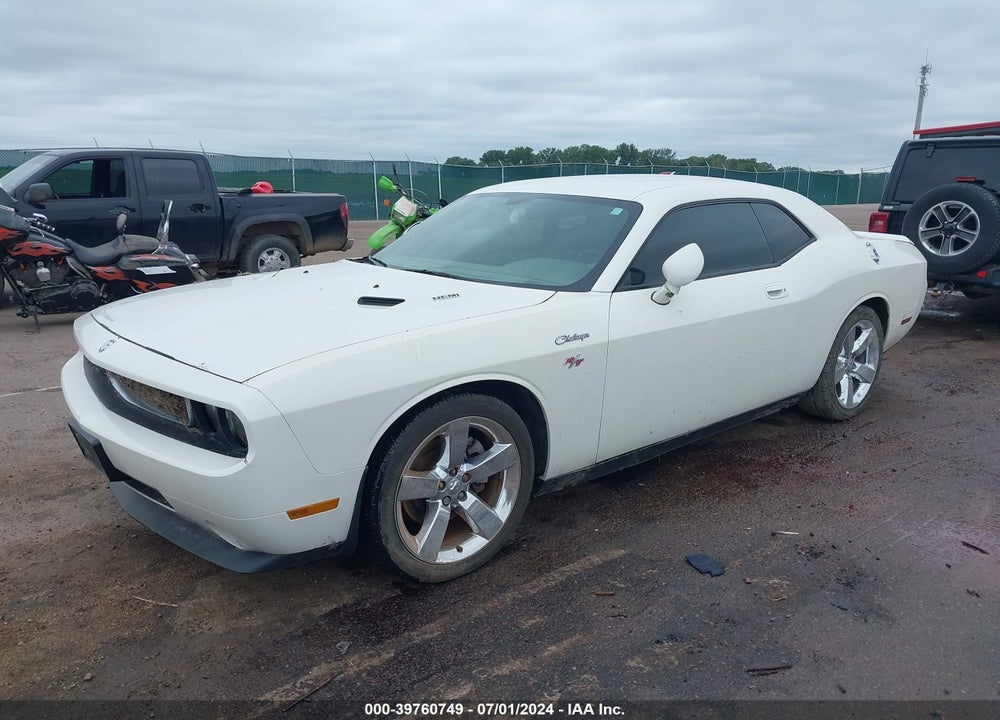 2010 DODGE CHALLENGER R/T VIN: 2B3CJ5DT2AH111627