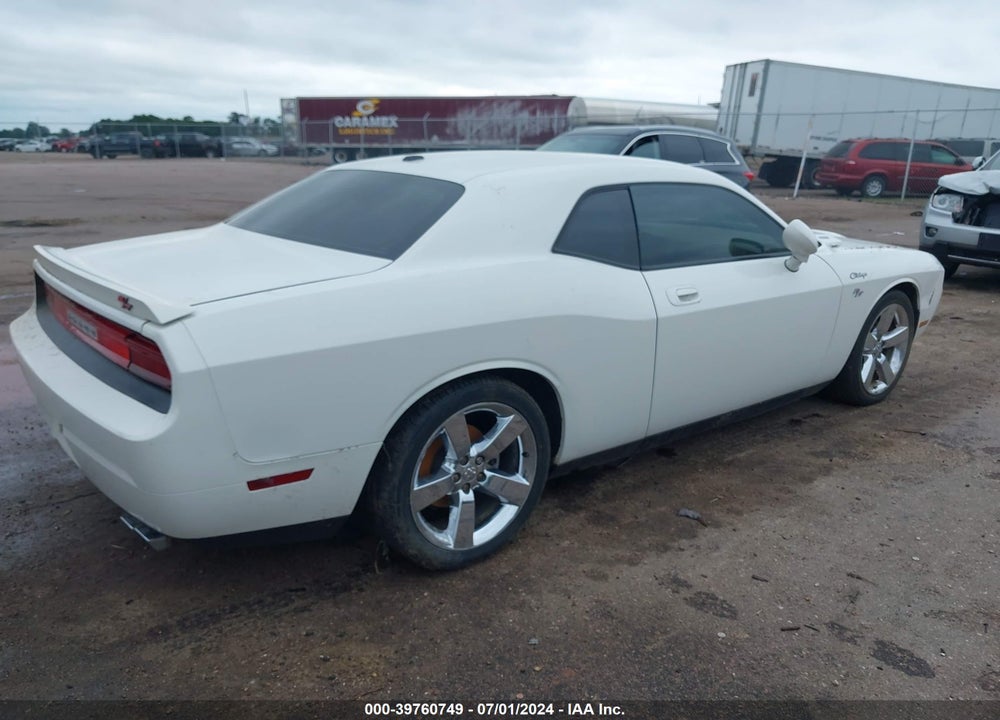 2010 DODGE CHALLENGER R/T VIN: 2B3CJ5DT2AH111627