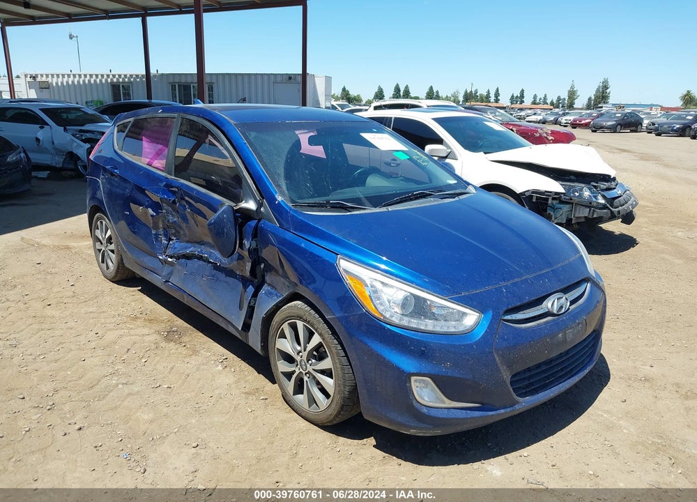 2015 HYUNDAI ACCENT SPORT VIN: KMHCU5AE9FU233154