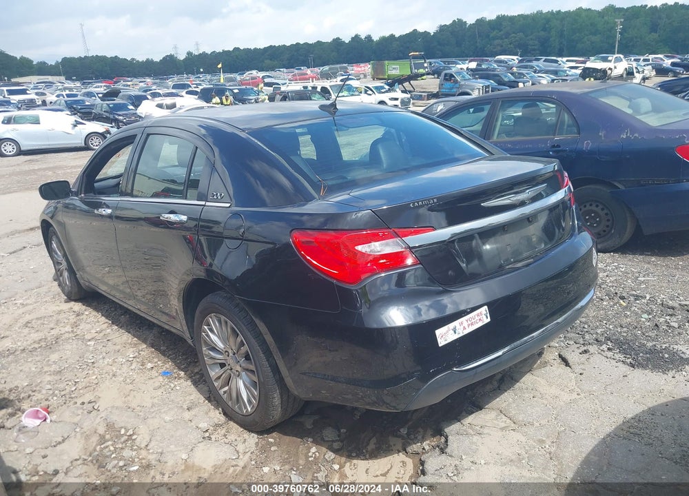 2012 CHRYSLER 200 LIMITED VIN: 1C3CCBCB6CN149120