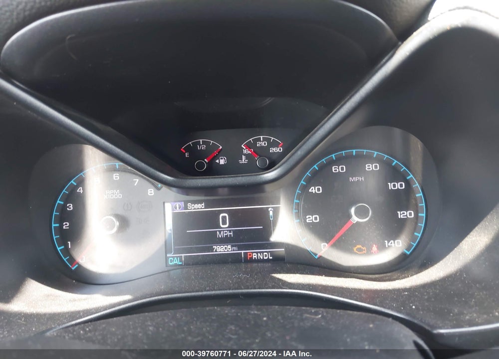 2017 CHEVROLET COLORADO Z71 VIN: 1GCHTDEN9H1276396