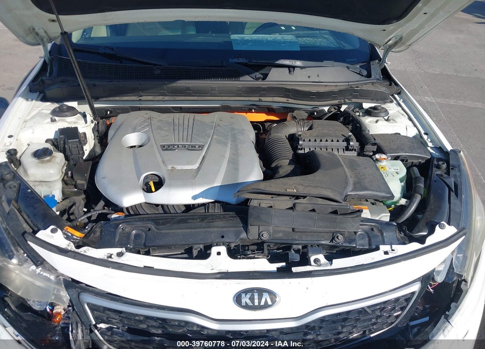 2013 KIA OPTIMA HYBRID EX VIN: KNAGM4AD6D5051908