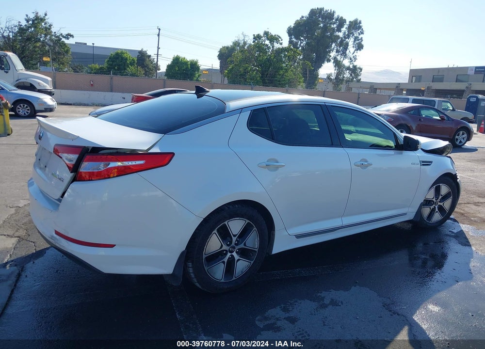 2013 KIA OPTIMA HYBRID EX VIN: KNAGM4AD6D5051908