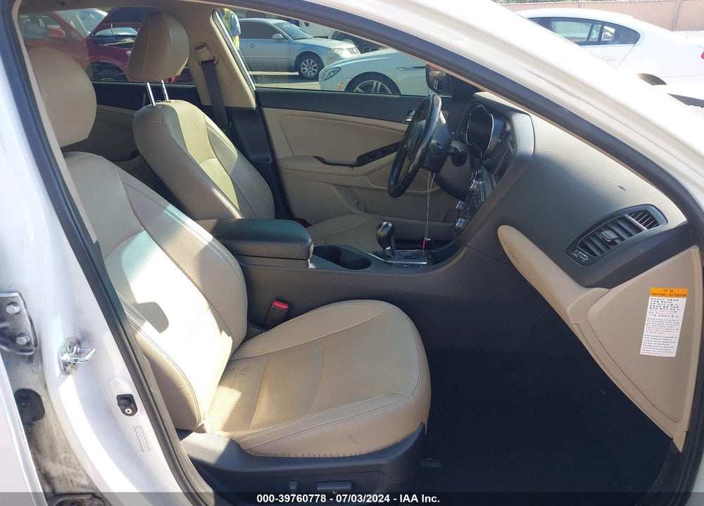 2013 KIA OPTIMA HYBRID EX VIN: KNAGM4AD6D5051908