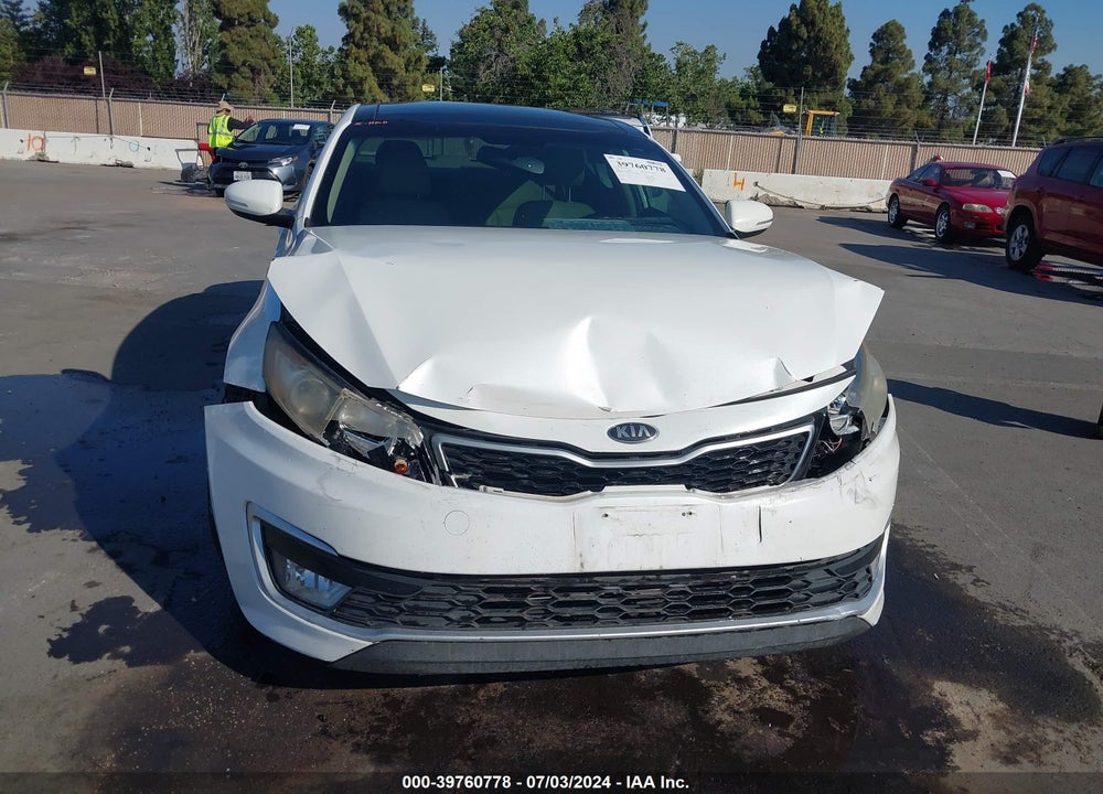 2013 KIA OPTIMA HYBRID EX VIN: KNAGM4AD6D5051908
