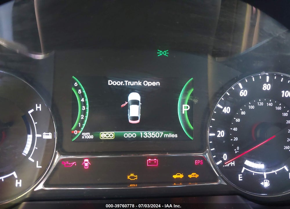 2013 KIA OPTIMA HYBRID EX VIN: KNAGM4AD6D5051908