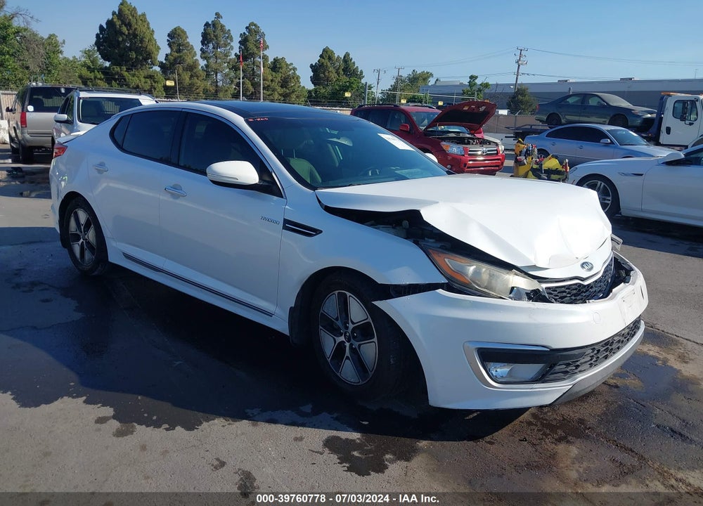 2013 KIA OPTIMA HYBRID EX VIN: KNAGM4AD6D5051908