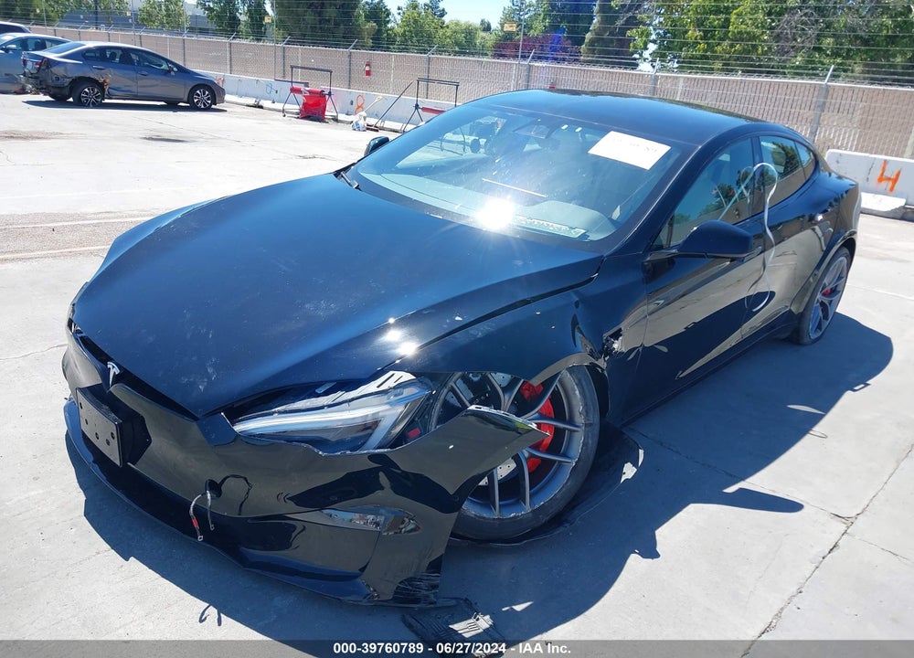 2022 TESLA MODEL S PLAID TRI MOTOR ALL-WHEEL DRIVE VIN: 5YJSA1E63NF461520