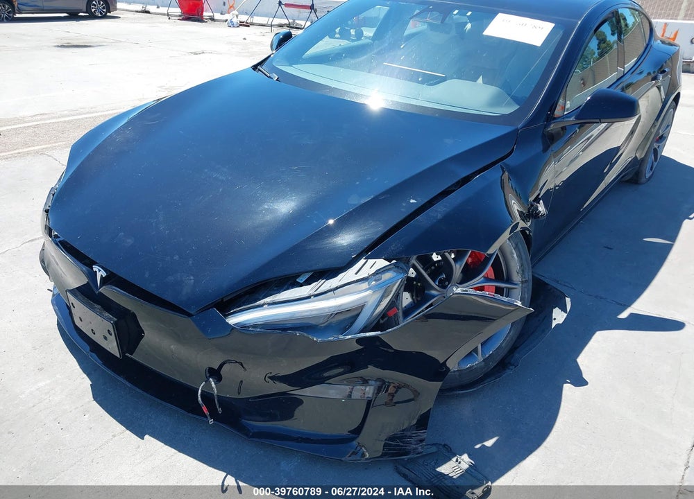 2022 TESLA MODEL S PLAID TRI MOTOR ALL-WHEEL DRIVE VIN: 5YJSA1E63NF461520