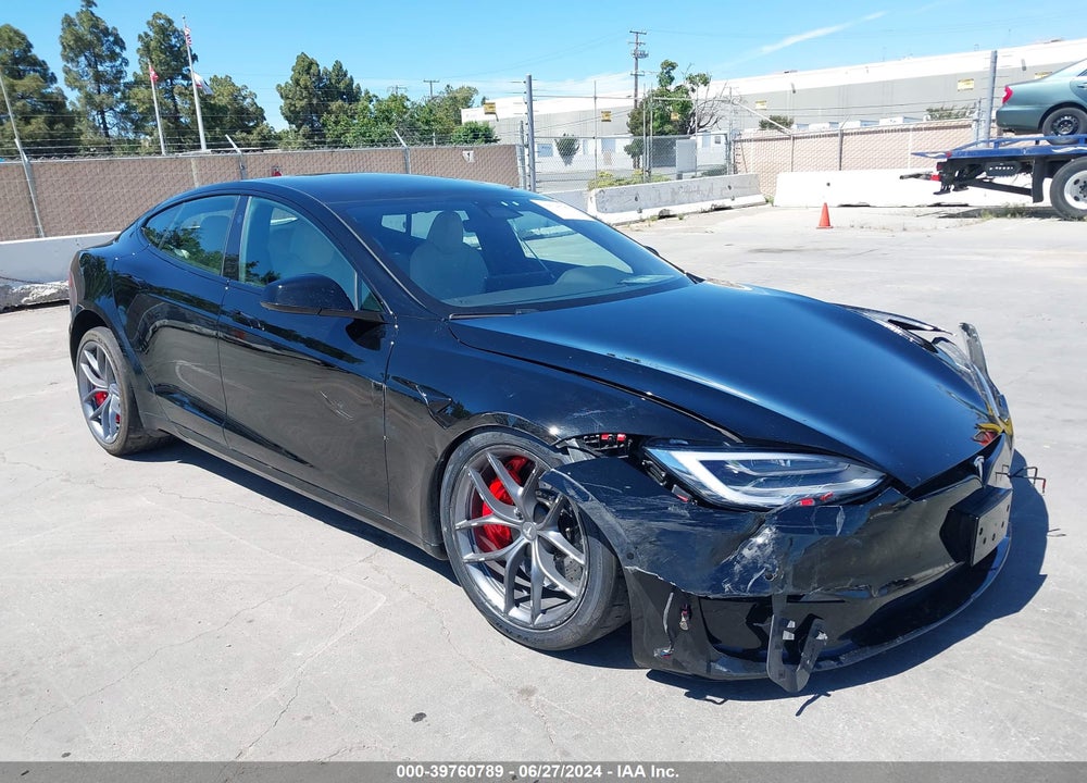 2022 TESLA MODEL S PLAID TRI MOTOR ALL-WHEEL DRIVE VIN: 5YJSA1E63NF461520