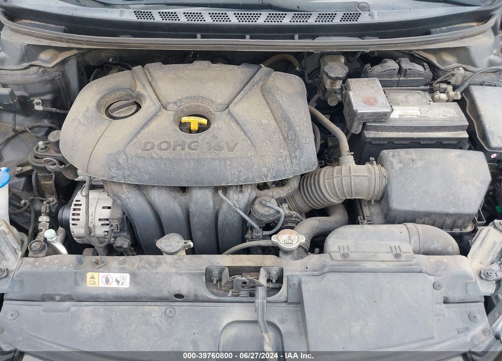 2013 HYUNDAI ELANTRA LIMITED VIN: 5NPDH4AE6DH304633
