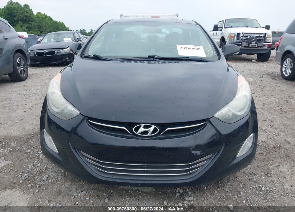 2013 HYUNDAI ELANTRA LIMITED VIN: 5NPDH4AE6DH304633
