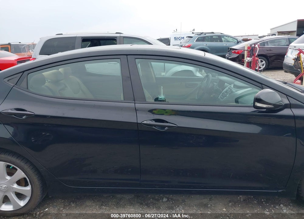 2013 HYUNDAI ELANTRA LIMITED VIN: 5NPDH4AE6DH304633