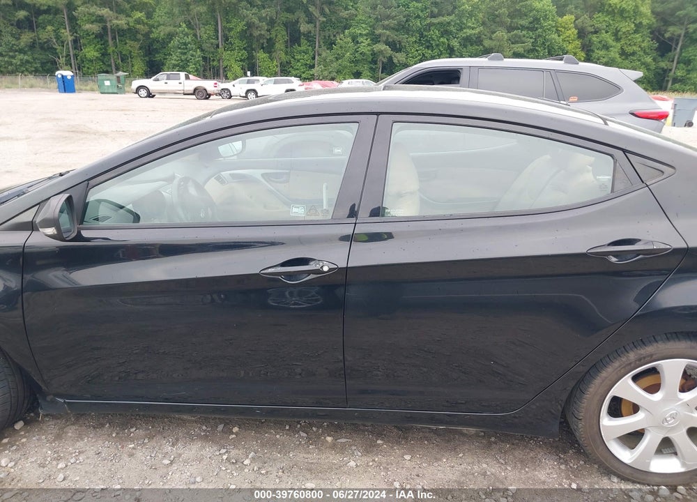 2013 HYUNDAI ELANTRA LIMITED VIN: 5NPDH4AE6DH304633