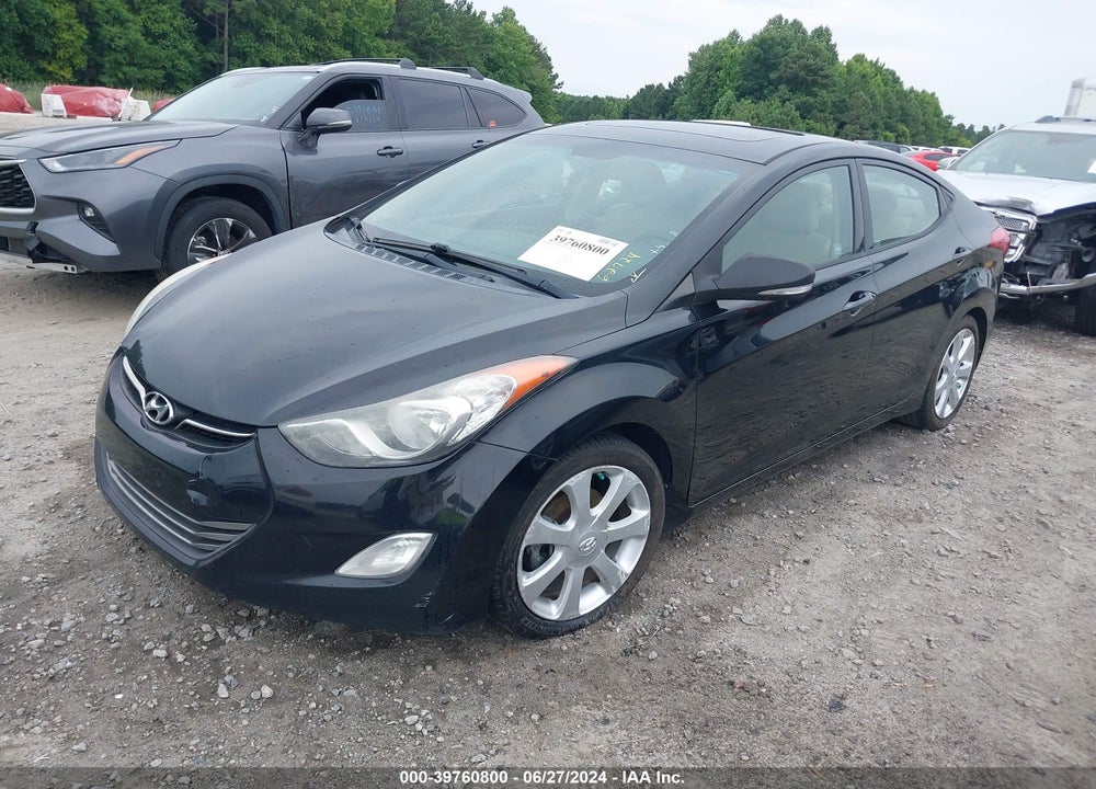 2013 HYUNDAI ELANTRA LIMITED VIN: 5NPDH4AE6DH304633