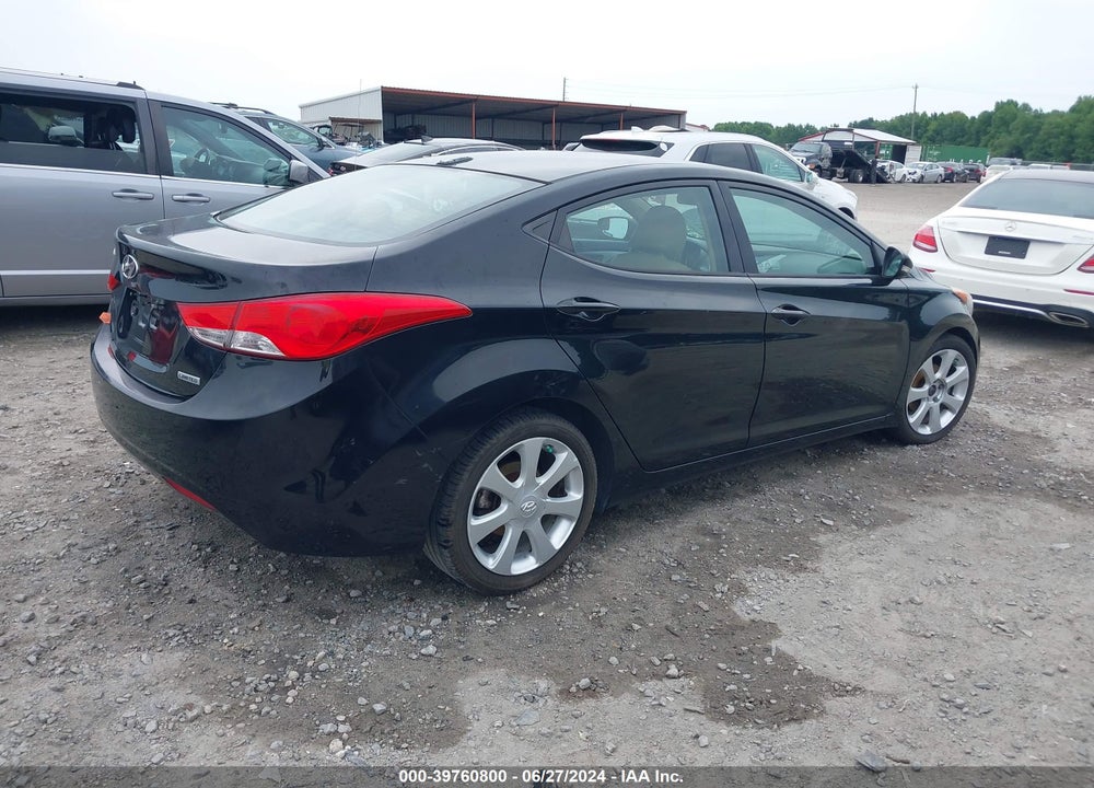 2013 HYUNDAI ELANTRA LIMITED VIN: 5NPDH4AE6DH304633