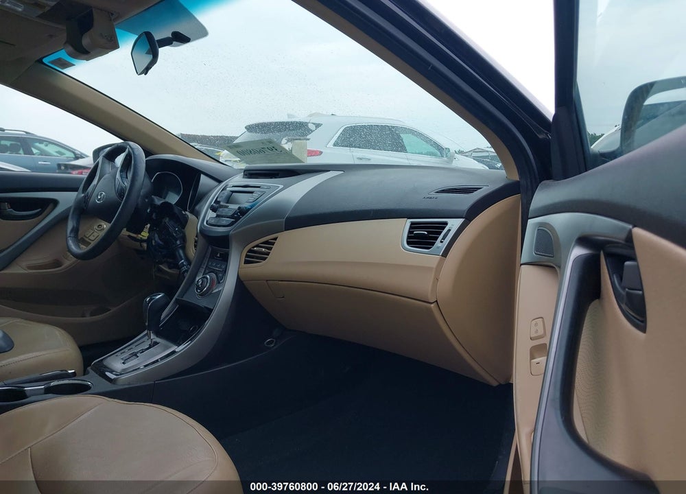 2013 HYUNDAI ELANTRA LIMITED VIN: 5NPDH4AE6DH304633