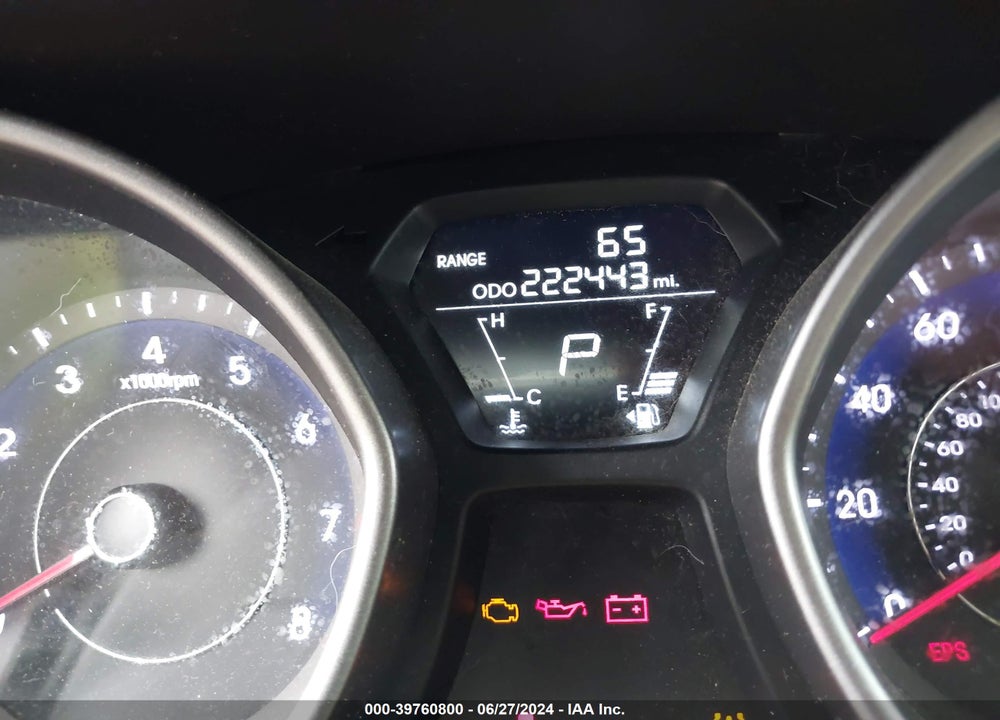 2013 HYUNDAI ELANTRA LIMITED VIN: 5NPDH4AE6DH304633