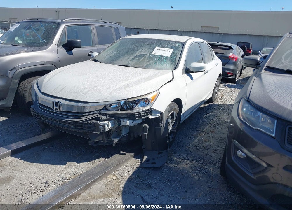 2017 HONDA ACCORD LX VIN: 1HGCR2F31HA198174