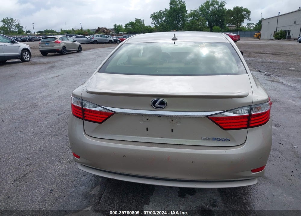2013 LEXUS ES 300H VIN: JTHBW1GG2D2006164