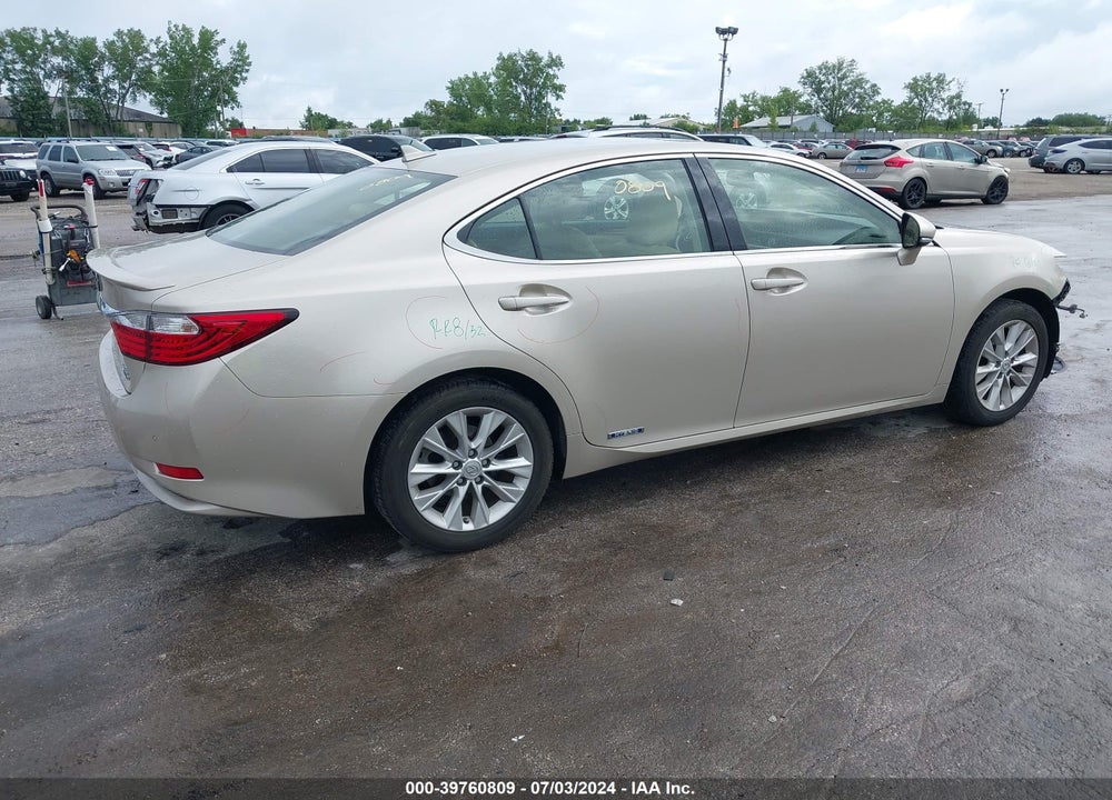2013 LEXUS ES 300H VIN: JTHBW1GG2D2006164
