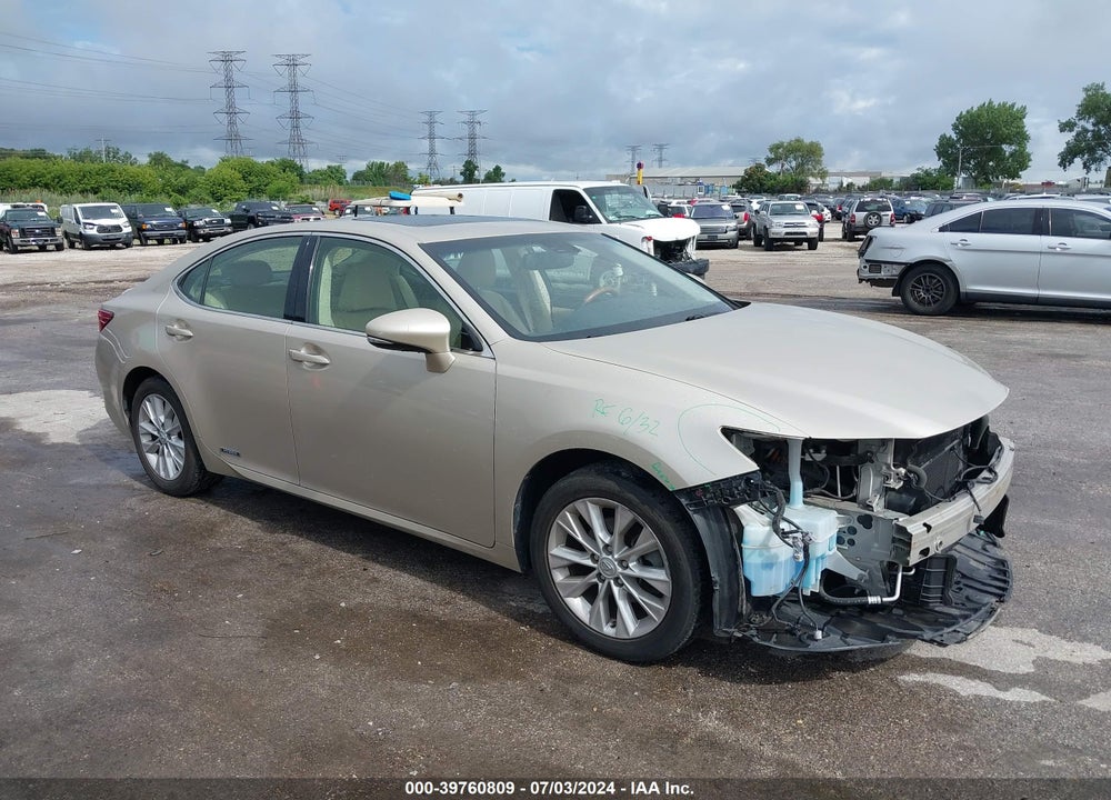 2013 LEXUS ES 300H VIN: JTHBW1GG2D2006164