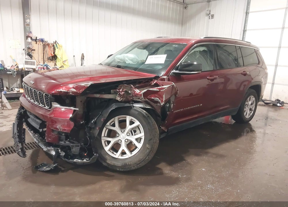 2021 JEEP GRAND CHEROKEE L LIMITED 4X4 VIN: 1C4RJKBG0M8133407