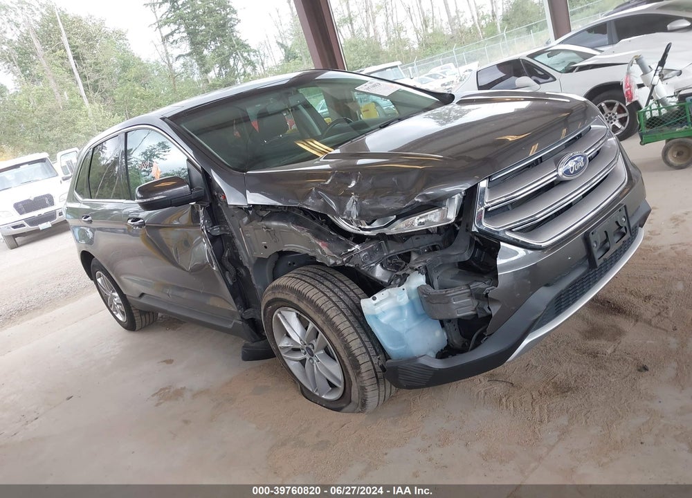 2015 FORD EDGE SEL VIN: 2FMTK4J90FBC17885