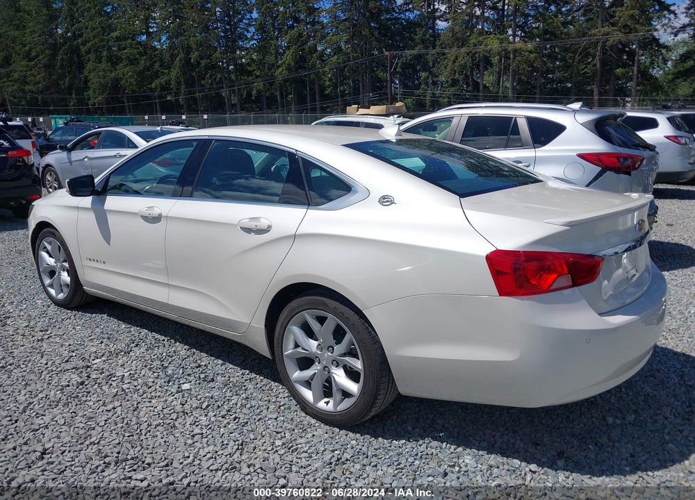 2014 CHEVROLET IMPALA 2LT VIN: 2G1125S32E9176296