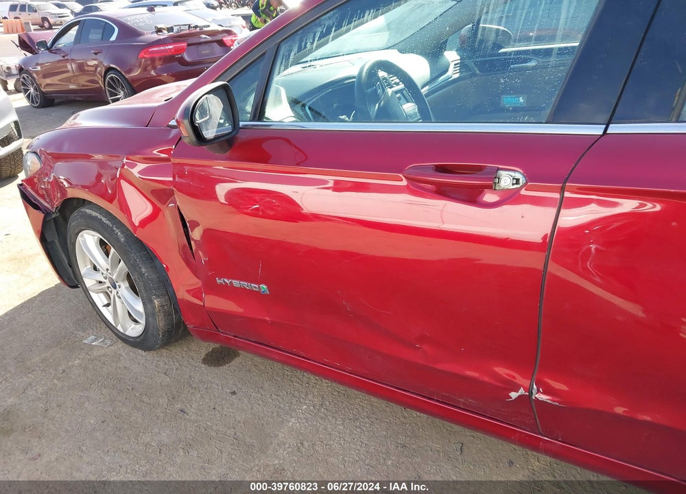 2018 FORD FUSION HYBRID SE VIN: 3FA6P0LU6JR173792