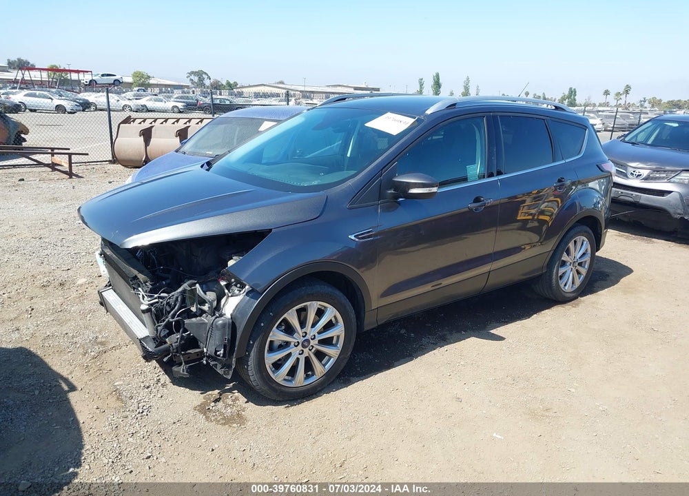 2017 FORD ESCAPE TITANIUM VIN: 1FMCU0J95HUA28150